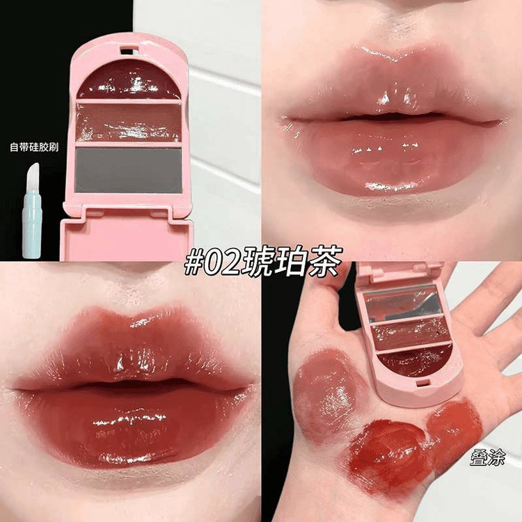 پالت رژلب ژله ای طرح موبایلCappuvini