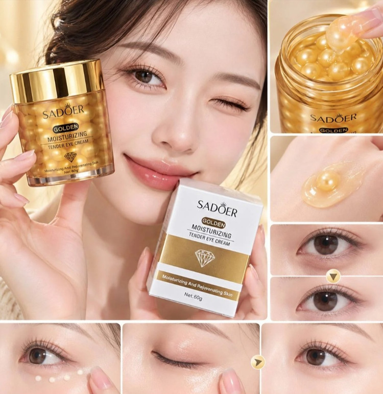 کرم دور چشم طلایی مرطوب کننده سادور مدل TENDER EYE CREAM