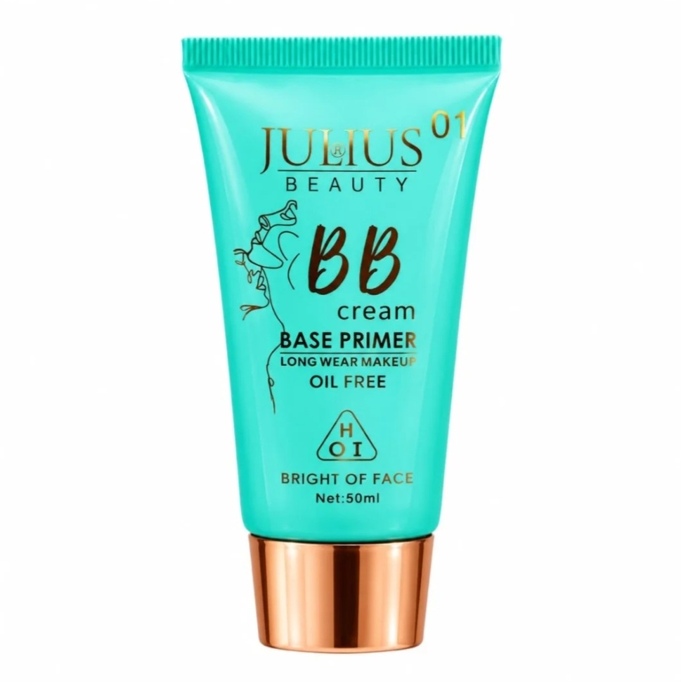 کرم پودر BB و پرایمر فاقد چربی ژولیوس بیوتی شماره 01