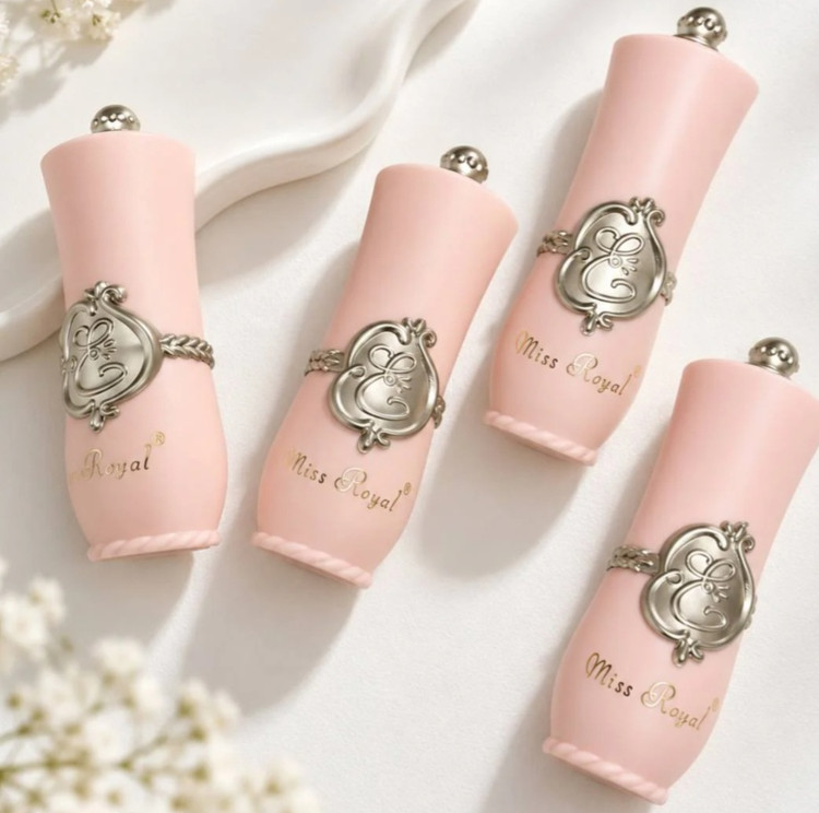 رژلب حرارتی و گلدار میس رویال