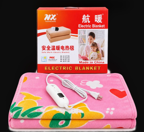 تشک برقی نانشیانگ مدل Safe Warm طرح قلب و پروانه