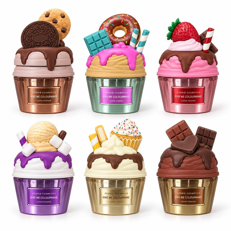 عطرفانتزی طرح کاپ کیک کوکی کازمتیکس